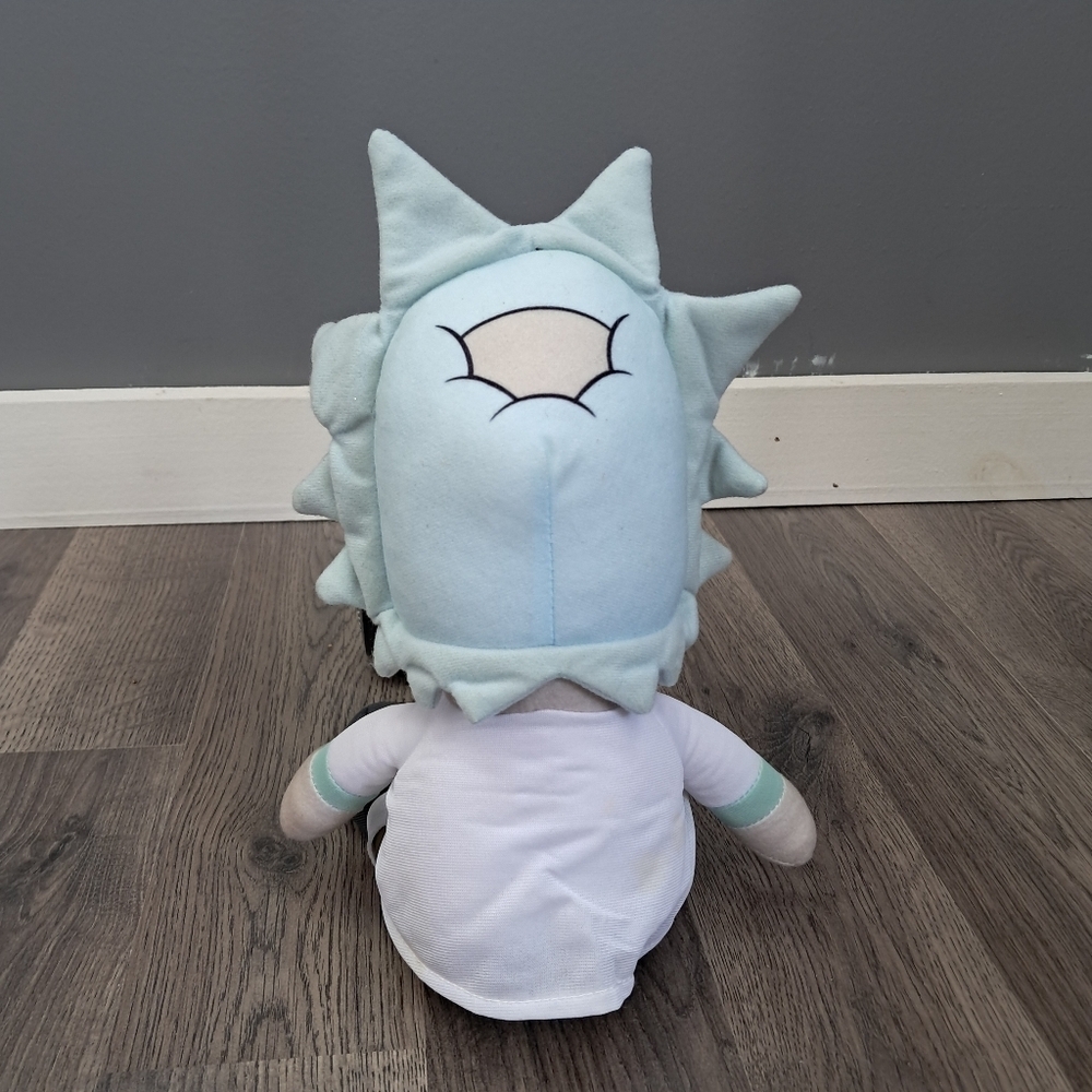 Rick 10” Plush From Rick and Morty Official License Toy Factory 2019 Adult Swim - Picture 3 of 10